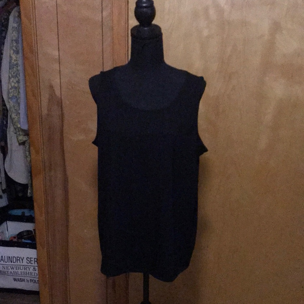 J.Jill Black Sleeveless Top. #179